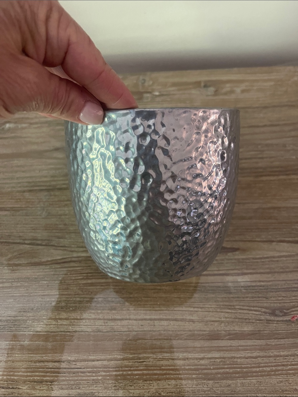 Made in Germany Embossed Ceramic flower pot